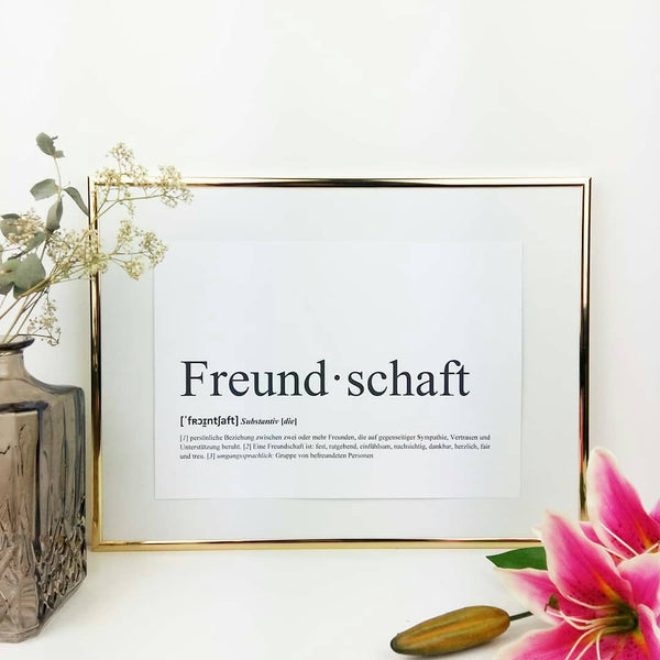 Definition Freundschaft