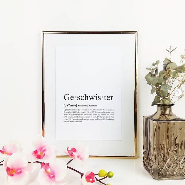 Definition Geschwister