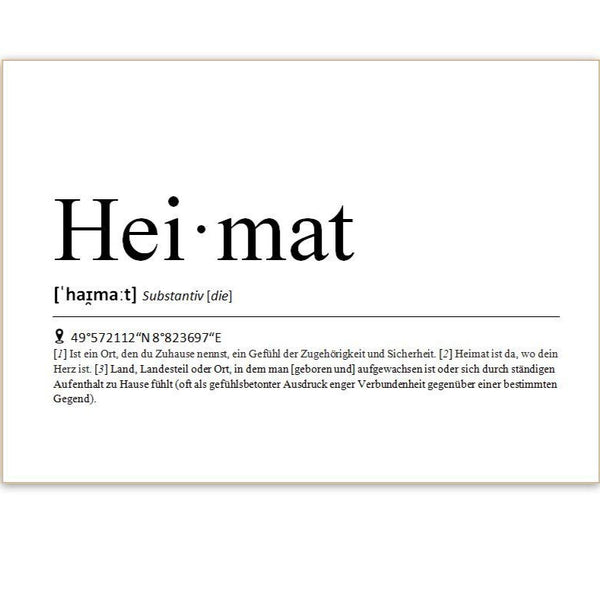 Definition Heimat