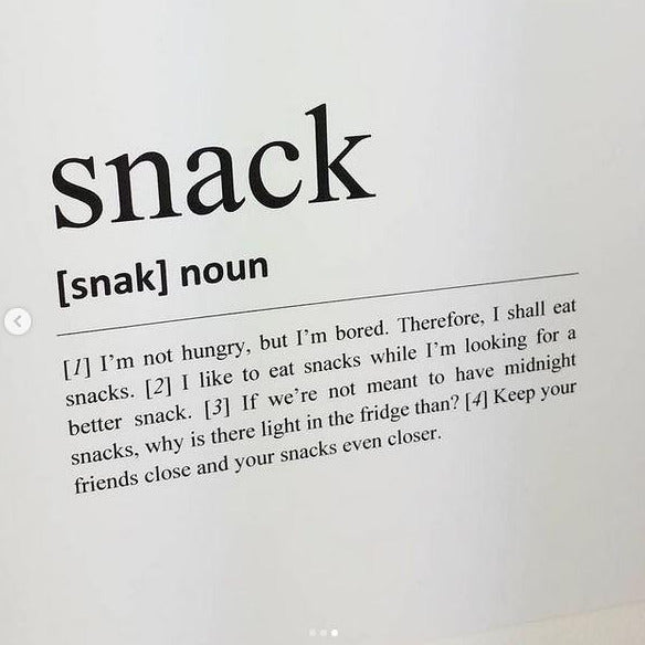 Definition snack & cheat day