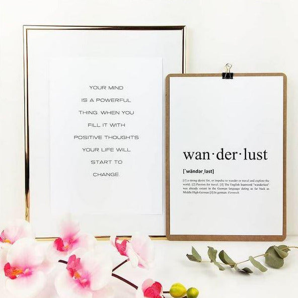 Definition wanderlust (rechtes Bild)