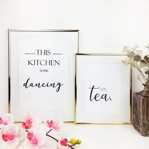 but first tea (rechtes Bild)