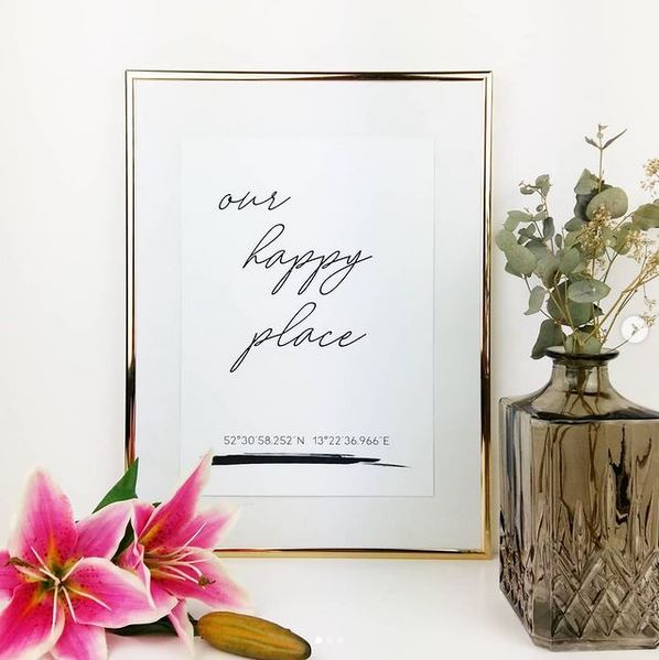 Our happy place personalisiert