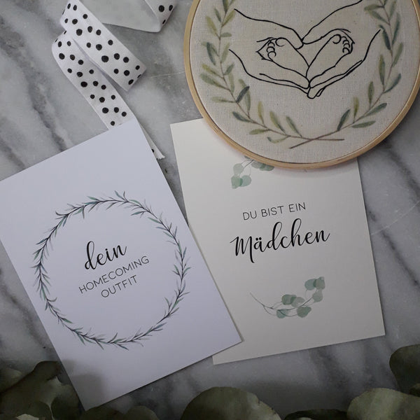 Meilensteinkarten Babys erstes Jahr