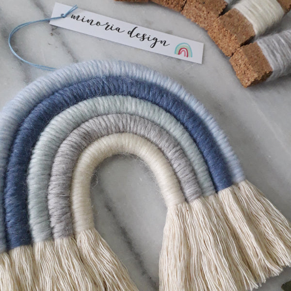 Regenbogen "Blau Hellgrau"