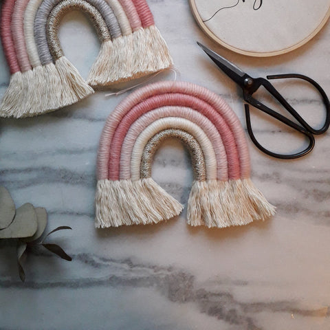 Regenbogen "Rosa Gold"