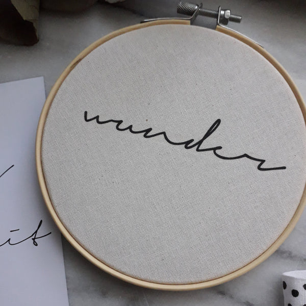 Stickrahmen Wunder