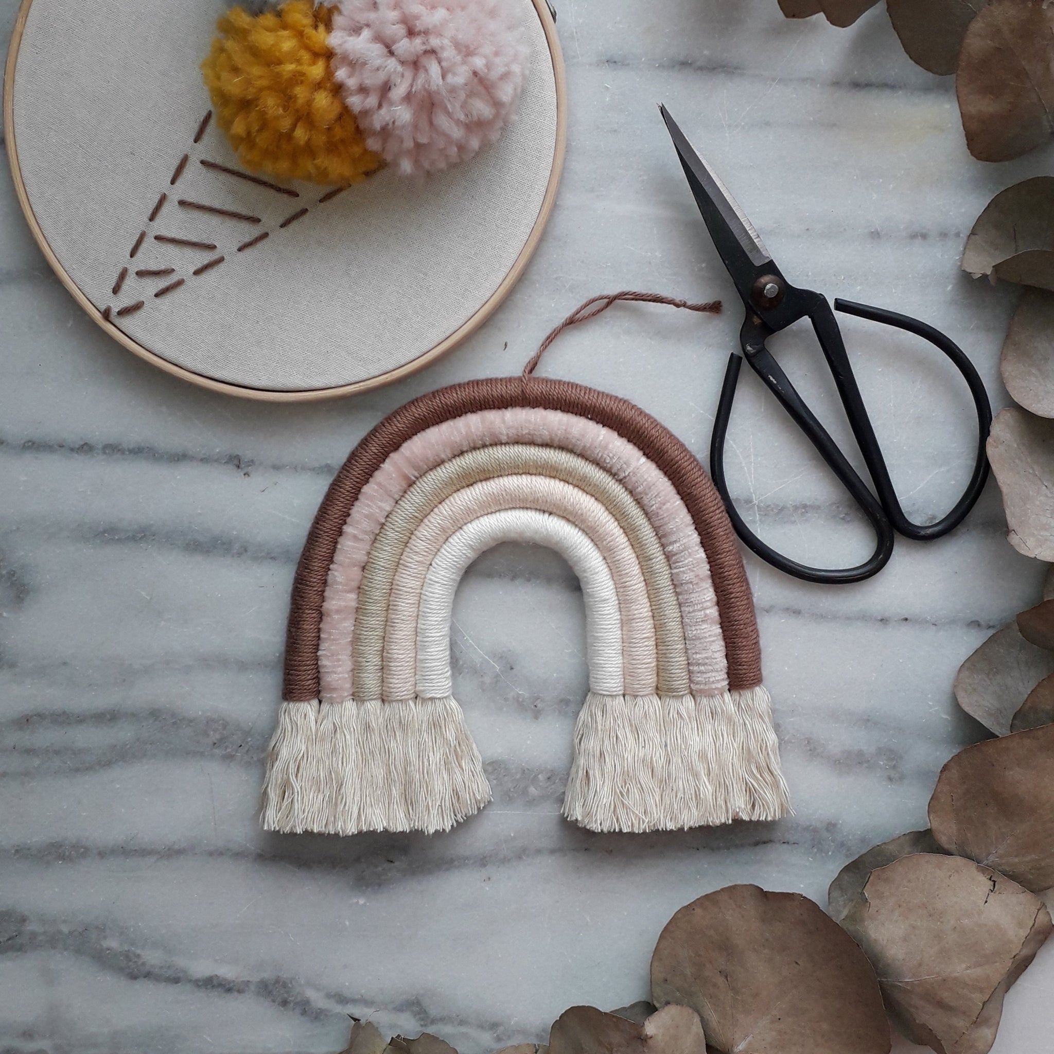 Regenbogen "Hellbraun Beige"