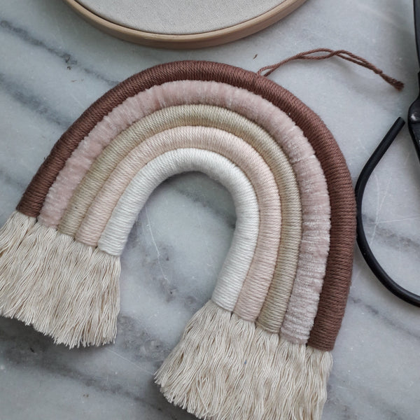 Regenbogen "Hellbraun Beige"