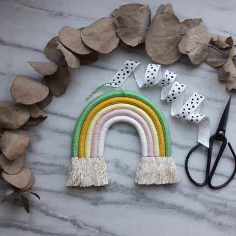 Regenbogen "Grassgrün Gelb"