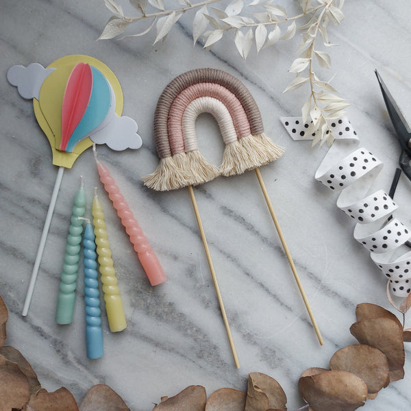 Regenbogen Caketopper "XS"