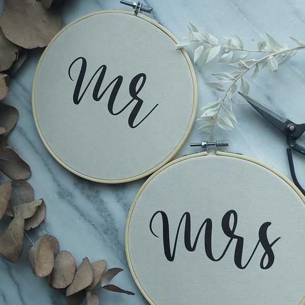 Mr. & Mrs. / Mrs. & Mrs. / Mr. & Mr. im Set
