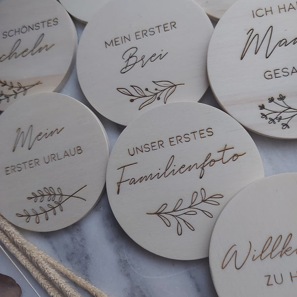 Meilensteine "Mein erstes Jahr!" Zusatzset