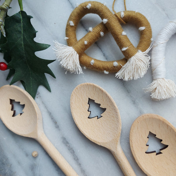 Kochlöffel Weihnachten personalisiert