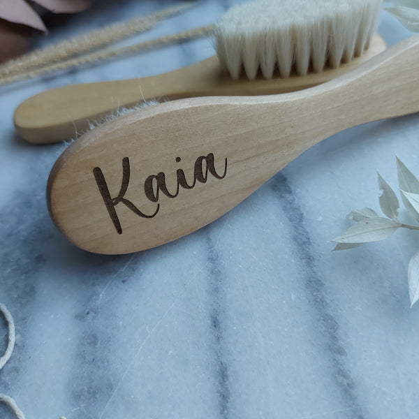 Baby Haarbürste personalisiert