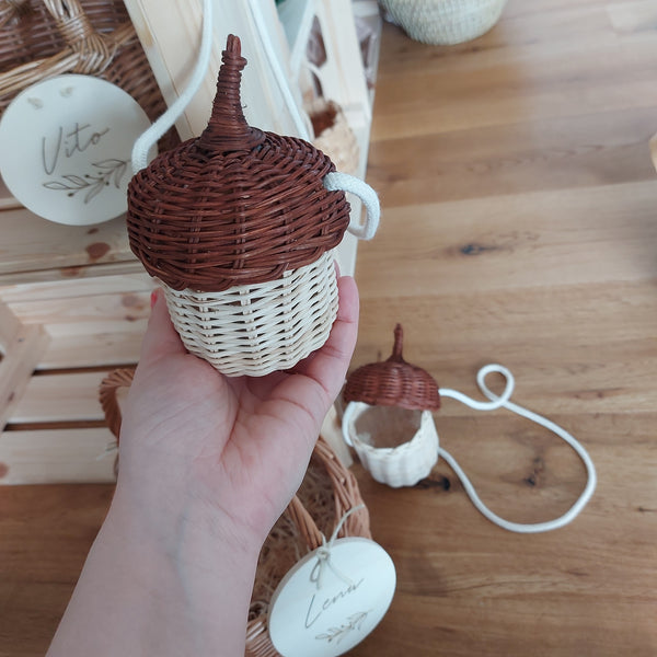 Rattan Eichelkörbchen