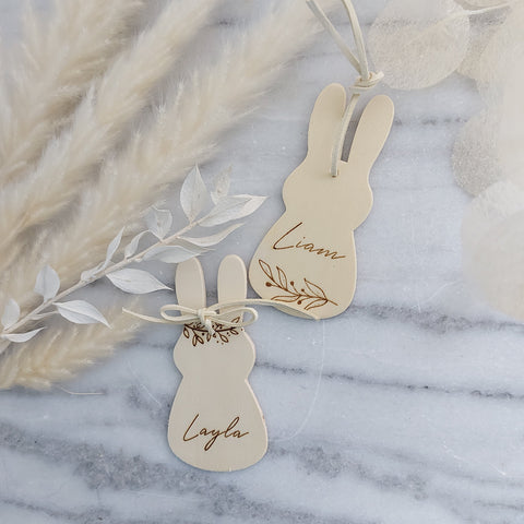Anhänger Osterhase personalisiert