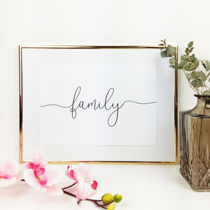 Family "Lineart"