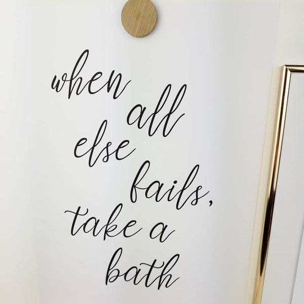 take a bath (linkes Bild)