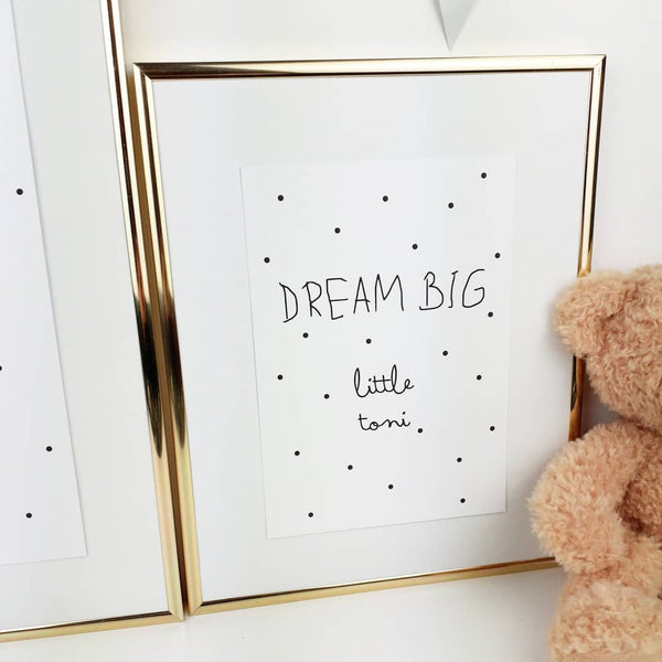 dream big litte personalisiert (rechtes Bild)