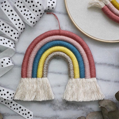 Regenbogen "Puderrosa Ockergelb"