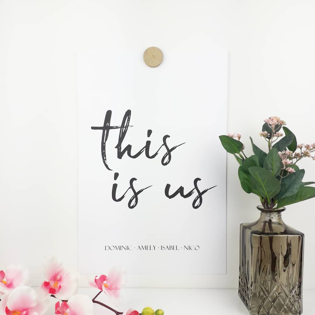 this is us personalisiert