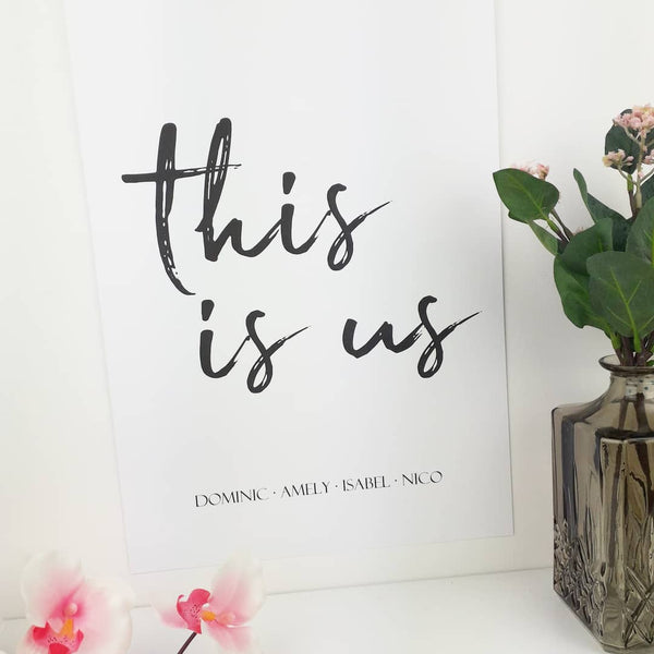 this is us personalisiert