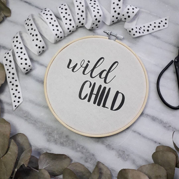 Stickrahmen wild child