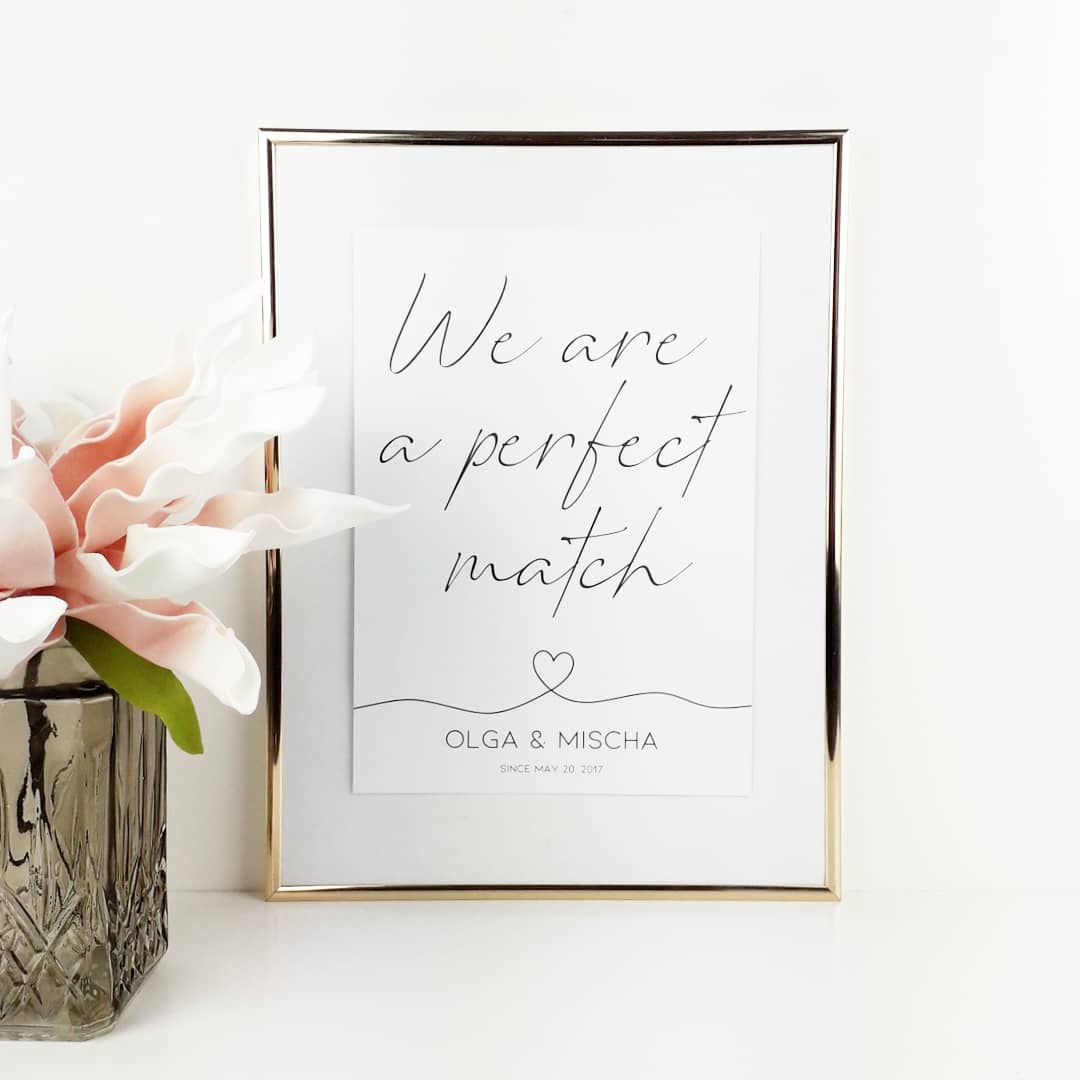 perfect match personalisiert