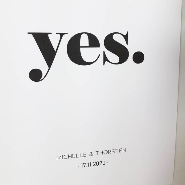 yes personalisiert