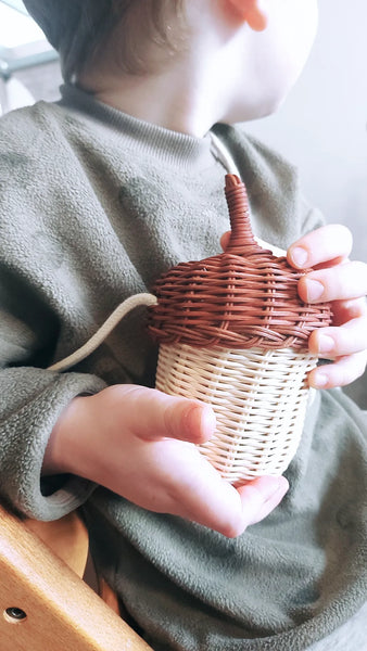 Rattan Eichelkörbchen