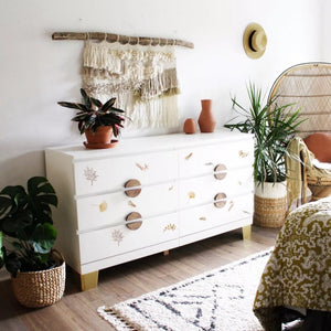 Wandsticker Boho Leaves